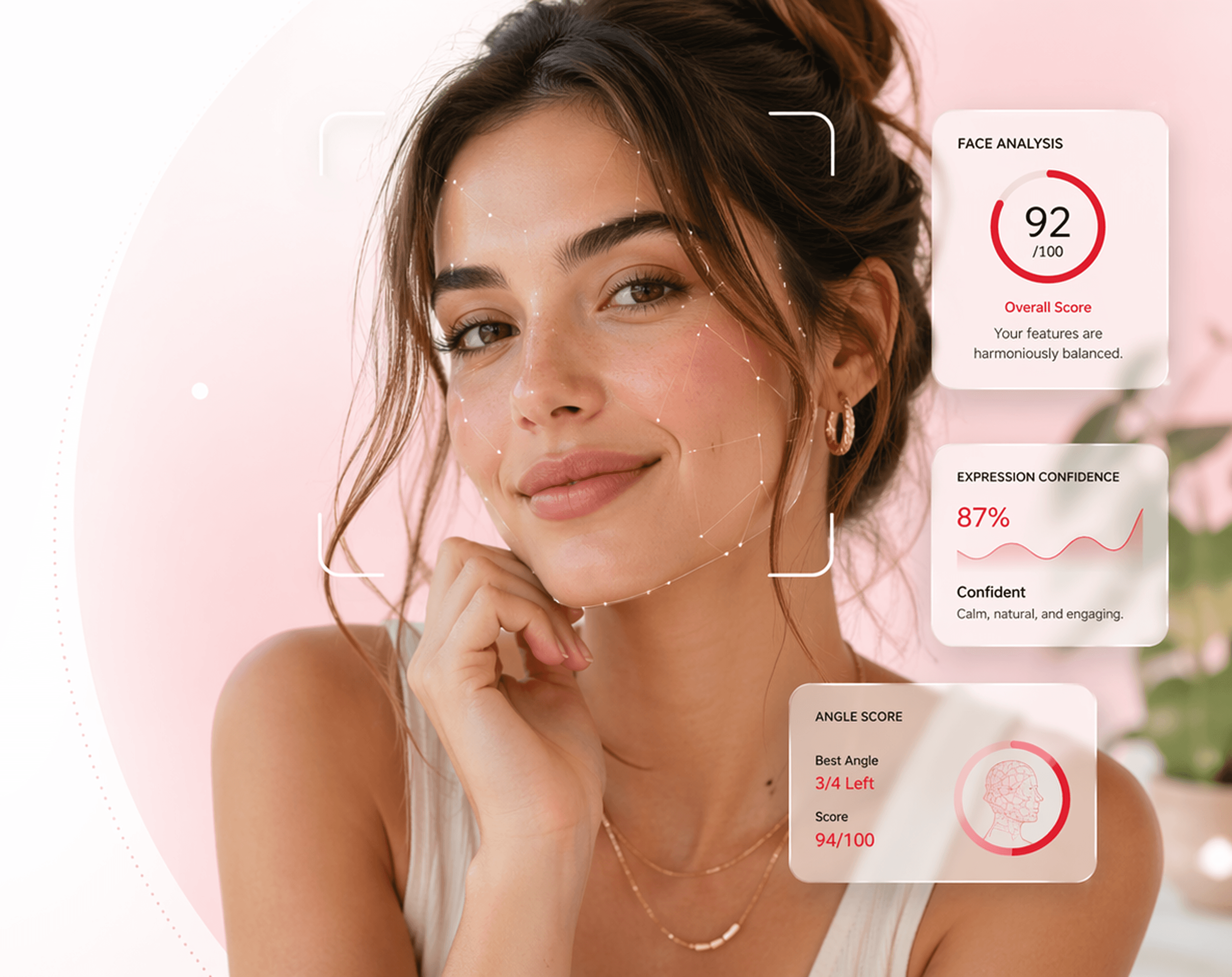 GlamMetrics hero visual